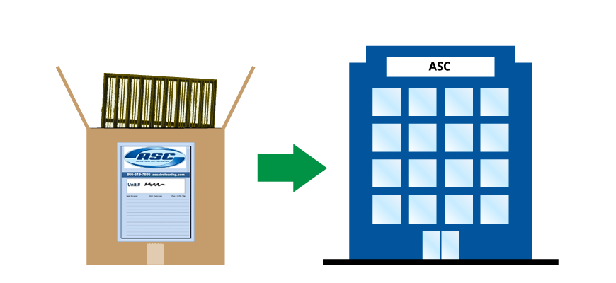 Shipping Cells Back to ASC