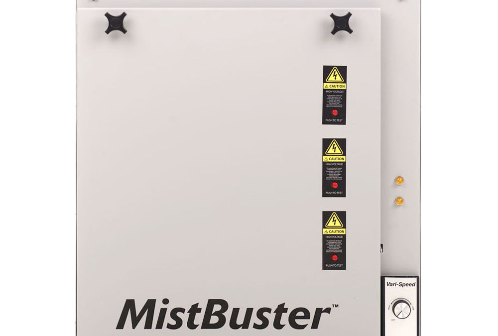 MistBuster 850-3 Mist Collector – 120V – White (3 ESP Cells)