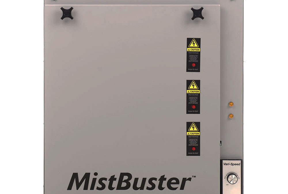MistBuster 850-3 Mist Collector – 120V – Gray (3 ESP Cells)