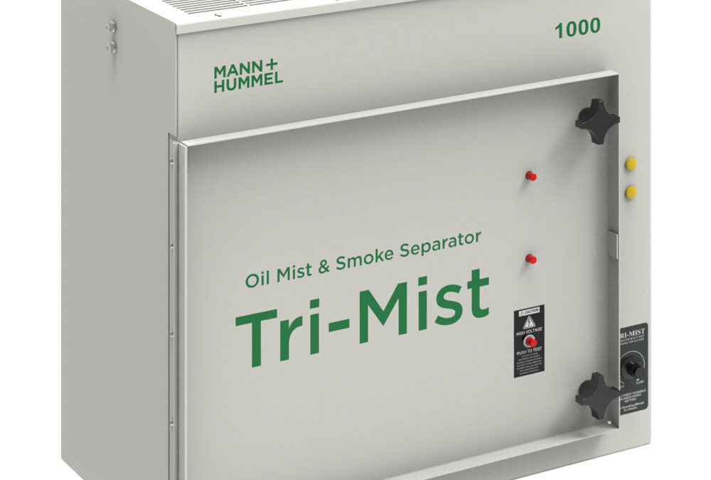 Tri-Mist 1000 Mist Collector – 240V – White (3 ESP Cells)