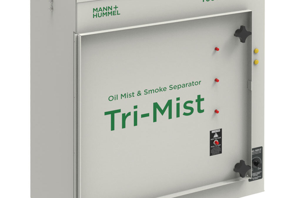 Tri-Mist 1000XL Mist Collector – 240V – White (4 ESP Cells)