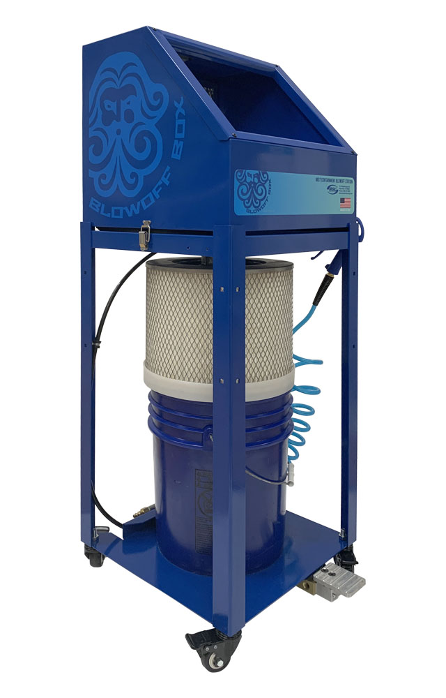 Mist Containment for Parts - Blow Off Box