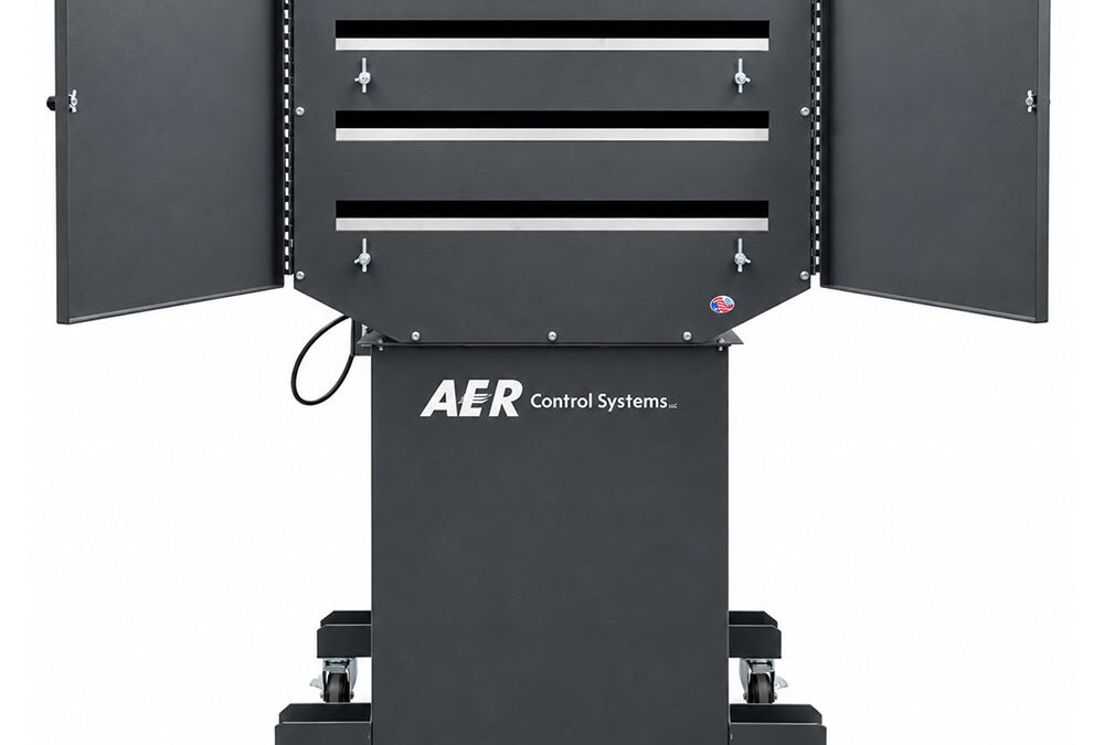 AER Portable Back Draft Booth (30″ W x 24″ D Table)