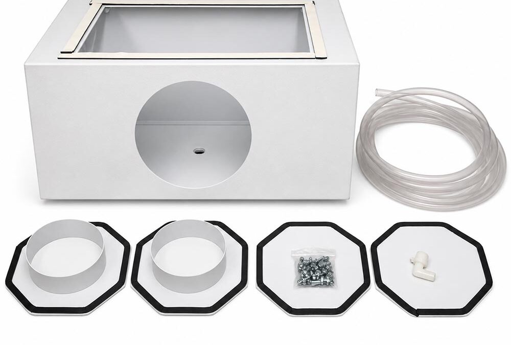 Tri-Mist 850G2, 1000, 1000XL, 6″ Inlet Plenum Package