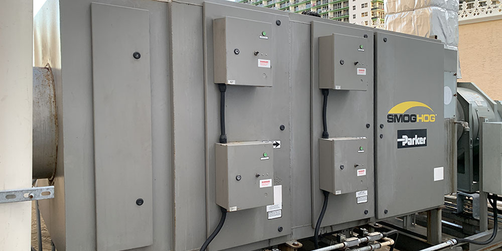 SmogHog Electrostatic Unit for Industrial or Commercial Applications